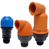 农用灌溉自动排气阀塑料空气阀自动快速防爆破坏阀微滴灌通用设备