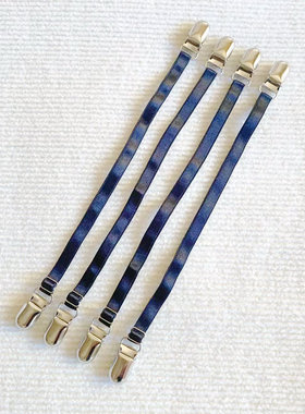 吊袜带扣鸭嘴夹子固定防滑长筒黑丝袜挂钩性感内衣护膝大码吊带袜