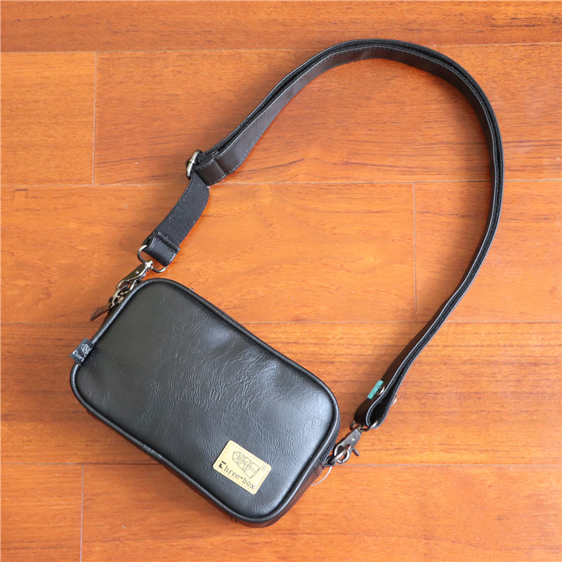 夏季小包休闲单肩包 迷你运动斜背包男包ins潮牌嘻哈斜肩包手机包