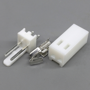 2510连接器2P接插件2510插簧端子接线连线端子簧片接头插针插座