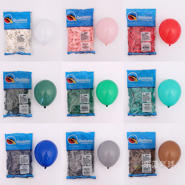 美国先锋5寸标准流行乳胶气球