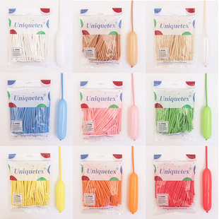 加厚260魔术气球长条造型儿童卡通玩具汽球多色街卖花束编制50个