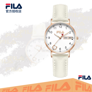 FILA斐乐学生手表初高中考试手表专用女生腕表只看时间初中生6739