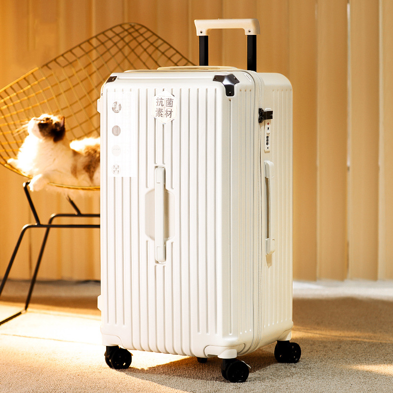 潮流新款工厂直销行李箱大容量三七分设计拉杆箱刹车轮时尚旅行箱