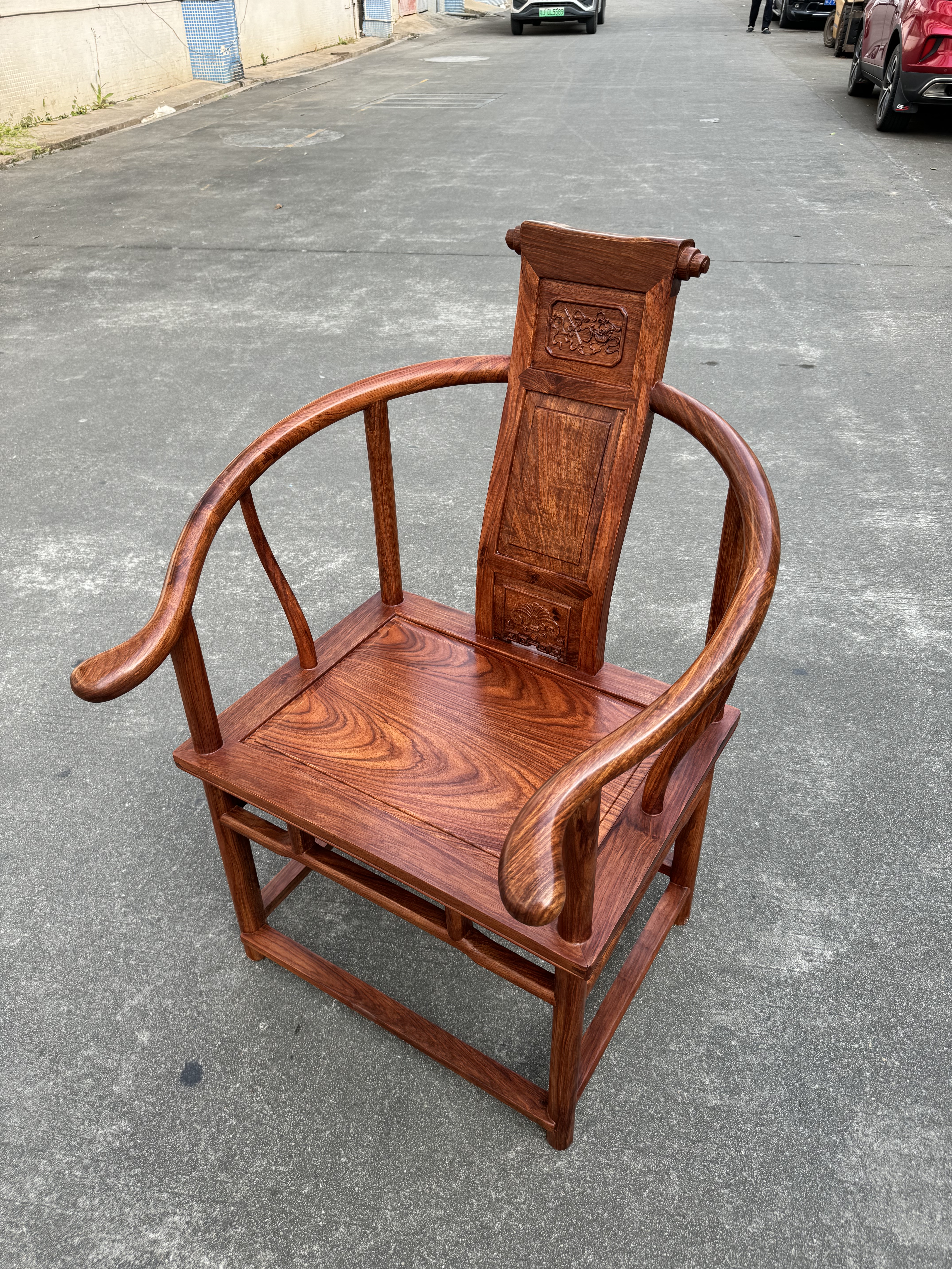 国标红木刺猬紫檀茶台椅，靠背椅,住宅家具,红木椅凳,淘宝优惠券,粉丝福利购,淘宝优惠卷