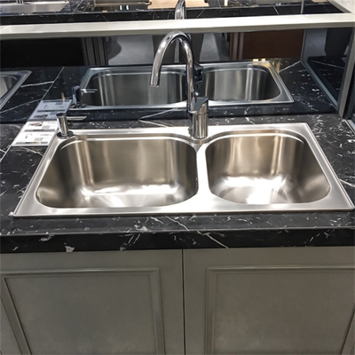 科勒大小槽台上/台下厨盆