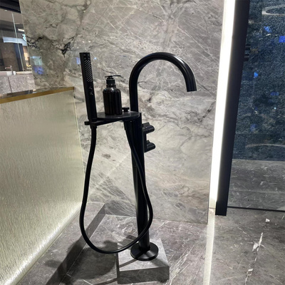 科勒艺延落地式浴缸花洒龙头