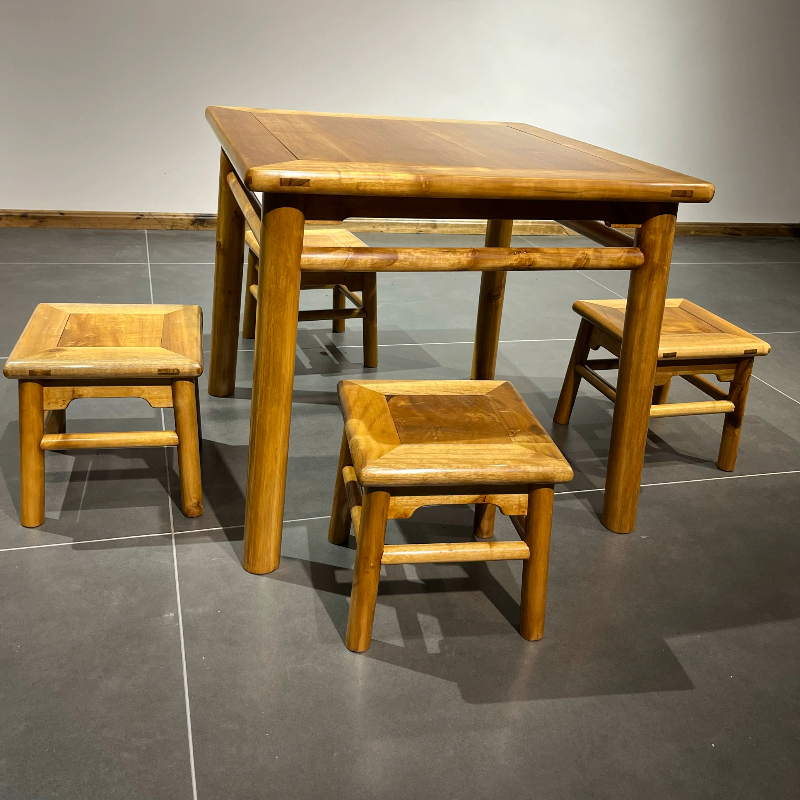 四川小叶桢楠木方桌凳金丝楠木乌木阴沉木中式新款古典实木小方桌,住宅家具,红木餐桌,淘宝优惠券,粉丝福利购,淘宝优惠卷