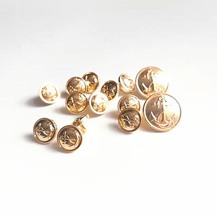 俄罗斯海军纽扣 锚符号 大衣纽扣 肩章扣 袖口纽扣 苏俄军迷用品