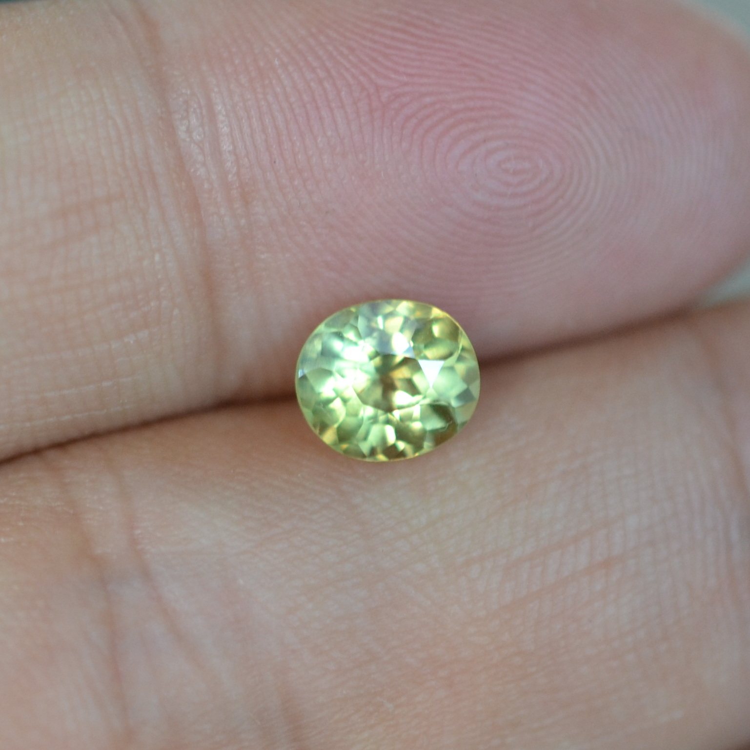 天然金绿宝石裸石珠宝戒面克拉