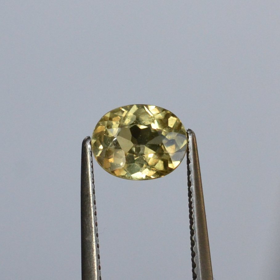 金绿宝石裸石满火彩包邮火彩好