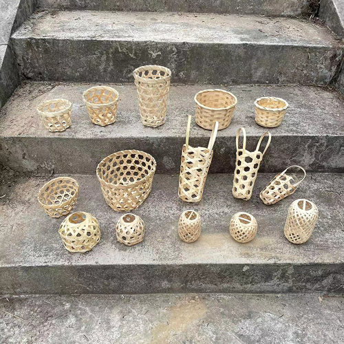 迷你小灯笼精品手工竹编