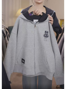 【小梨】儿童卫衣外套2025新款大童洋气春装上衣女童Q63076