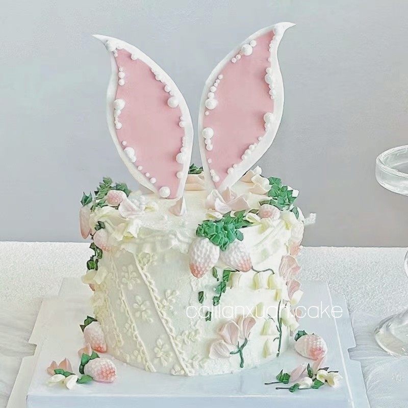 网红新款兔耳朵草莓生日蛋糕女神女友动物奶油水果漳州同城配送,零食/坚果/特产,生日/节日蛋糕,淘宝优惠券,粉丝福利购,淘宝优惠卷