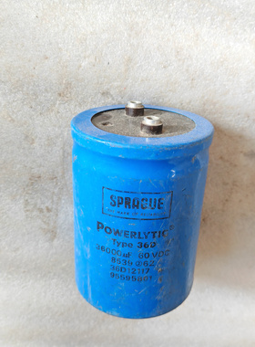 SPRAGUE 美国老思碧 36D系列 60V 36000UF 螺丝脚发烧滤波电容