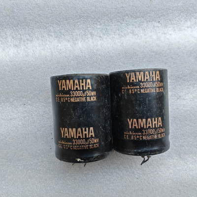 nichicon日本尼康YAMAHA定制 50v 33000uf 发烧滤波音频电容1对价