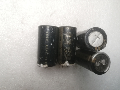拆机日本依娜 ELNA FOR AUDIO 56v 6800uf 金字发烧音频电容