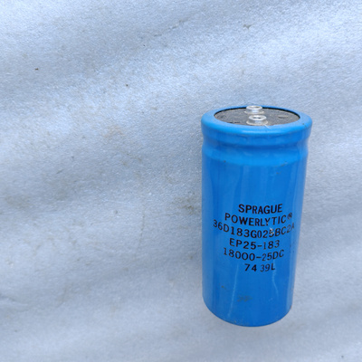 SPRAGUE 美国老思碧 36D系列 25V 18000UF 螺丝脚发烧滤波电容