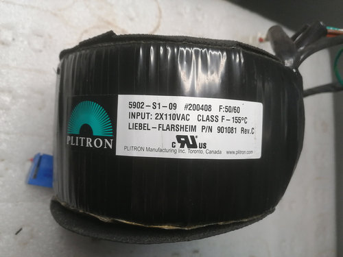 加拿大PLITRON隔离进口变压器 功率800W 输入220V 输出100V带屏蔽