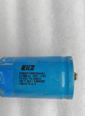 拆机飞利浦 PHILIPS （BC）75v 17000uf 螺丝脚发烧电容
