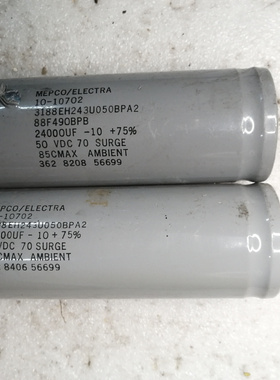 美国 MEPCO/ELECTRA电容 3188系列 50V 24000UF 螺丝脚发烧电容