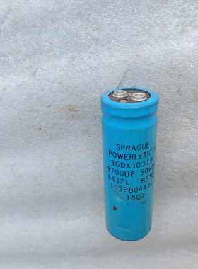 SPRAGUE 美国老思碧 36DX系列 50V 9700UF 螺丝脚发烧滤波电容