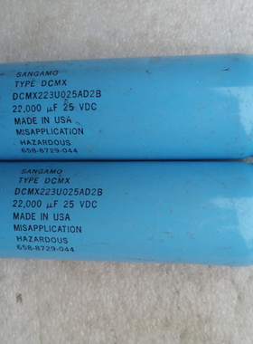 美国山猫 山姆 SANGAMO DCMX系列 25v 22000uf 螺丝脚电容