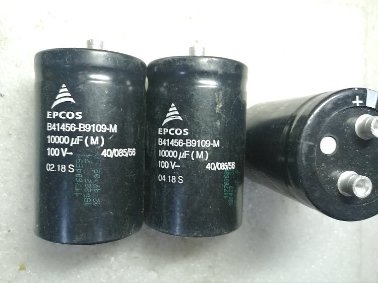 德国西门子 EPCOS 100v 10000uf 螺丝脚电容