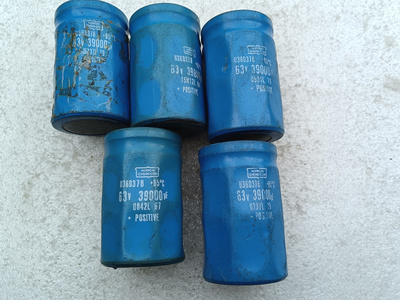 SPRAGUE 思碧化工 U36D系列 六角定型 63V 39000UF 发烧滤波电容