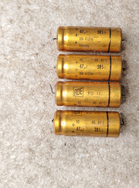 德国金色 ROE DIN41316系列 385v 47uf 轴向电容 高压发烧电容