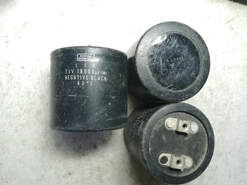 nichicon 老款日本尼康 71V 18000UF 发烧音频电容