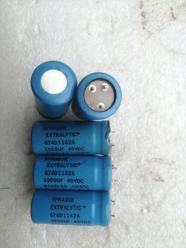 美国思碧 SPRAGUE EXTRALYTIC 674D系列 40V 1000UF 发烧电解电容