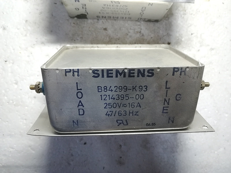 拆机德国西门子 优质纯铝外壳 高档电源滤波器 250V 15A