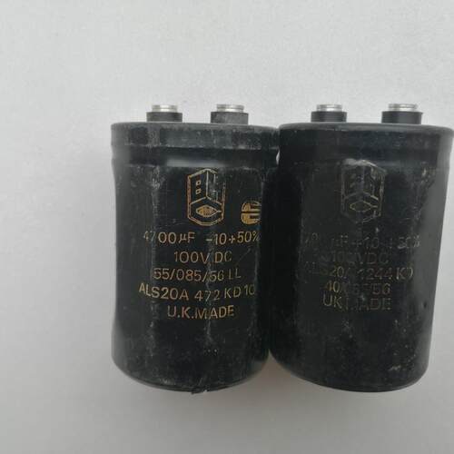 英国原装BHC ALS20A系列 100v 4700uf 螺丝脚发烧滤波电容