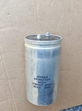 美国思碧SPRAGUE EXTRALYTIC系列 602D 60V 27000UF 螺丝脚电容
