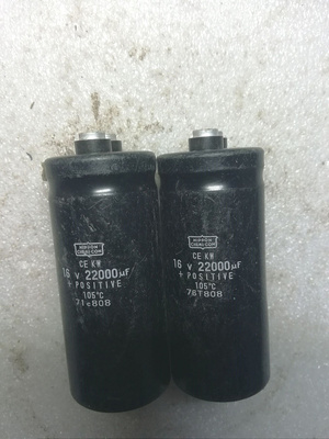 拆机 日本化工 16v 22000uf  螺丝脚电容