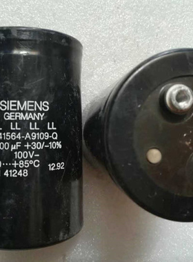 德国西门子 SIEMENS DIN41248系列 100V 10000UF 螺丝脚电容