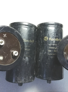 意大利肯德 Kendei K01系列 160V 18000UF 螺丝脚发烧滤波电容
