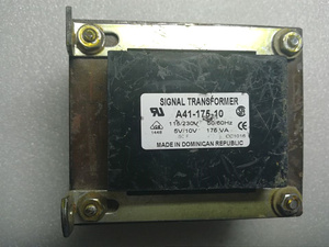 美国SIGNAL 红线牛 进口变压器 功率175W 输入230V 输出双5V