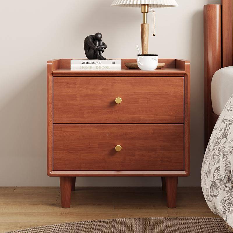 全实小木简床木0头柜户收型用家卧室28255床约现2北2代5新款欧原