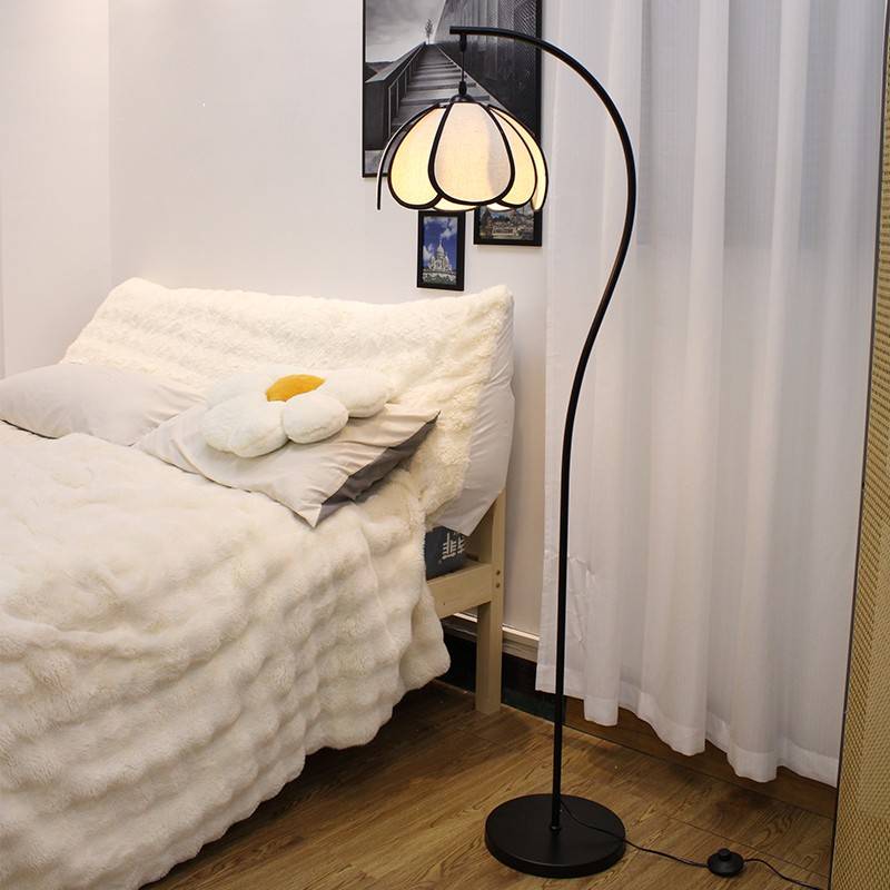 饰沙灯法96694复式鱼古款卧钓红落灯古风客地室厅发边中几网新装