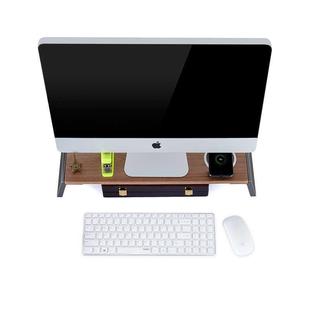 20笔记本电脑显示器垫增高架木质北欧简约现代铝合金置物 埃普ID