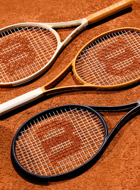 Wilson威尔胜2025法网Blade限定Clash100男女全碳素专业网球拍