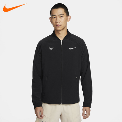 Nike耐克网球外套男RAFA纳达尔速干上衣运动休闲夹克DV2886-010
