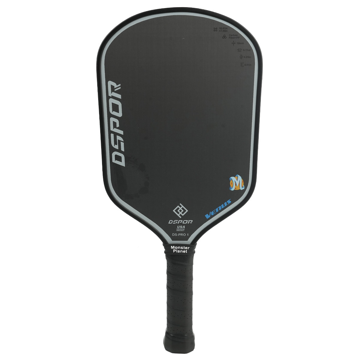 DSPOR 피클볼 패들 DS-PRO 시리즈 피클볼 탄소 섬유 몬스터 조인트 탄소 섬유 프로페셔널