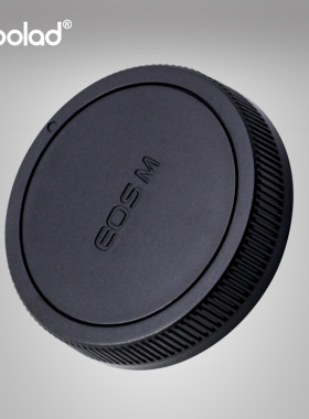 EOSM镜头后盖适用于佳能canon微单EFM5M10 22饼干14-45镜头盖子