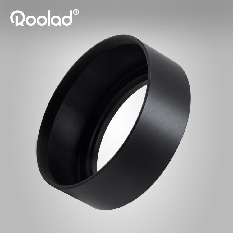 极简直筒遮光罩金属镜头