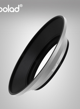 银色遮光罩广角T型3740.5 4349mm552适用于索尼G242.8富士15-45等