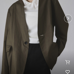 75%羽绒无领西装 4万 法国法语系adam