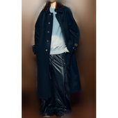 设计师款 2026好东西 男女同款 羊毛大衣 超长款 super140羊毛